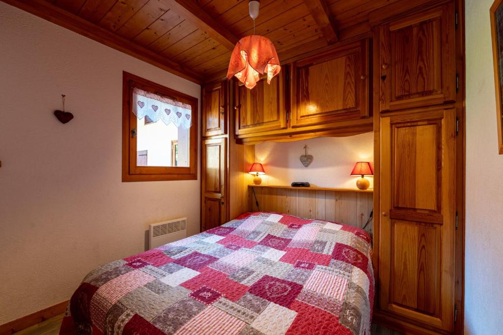 Postel nebo postele na pokoji v ubytování Le Névé