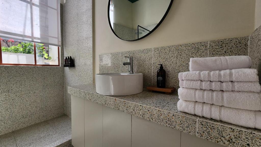 Koupelna v ubytování Casa Par Grand Suites