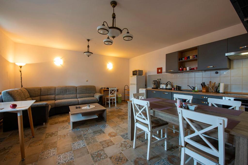 Posezení v ubytování Guest House Mengsdorf