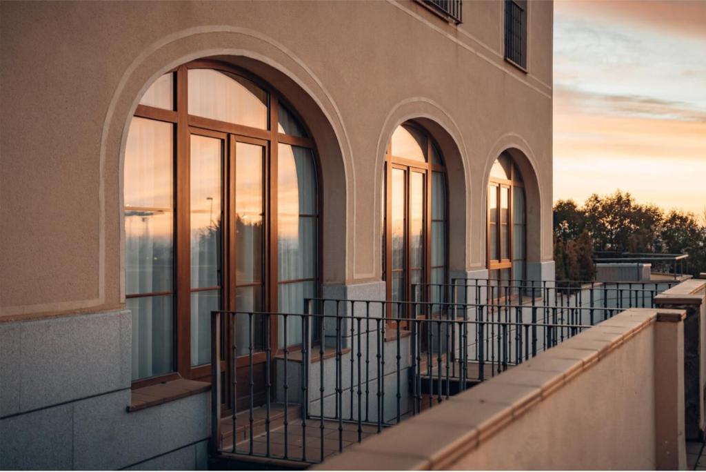 Balkón nebo terasa v ubytování Hotel Cándido