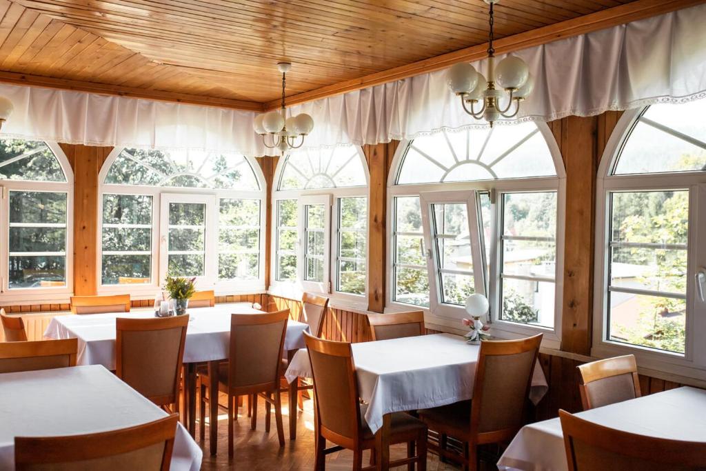Restaurace v ubytování Willa JODŁA Wisła
