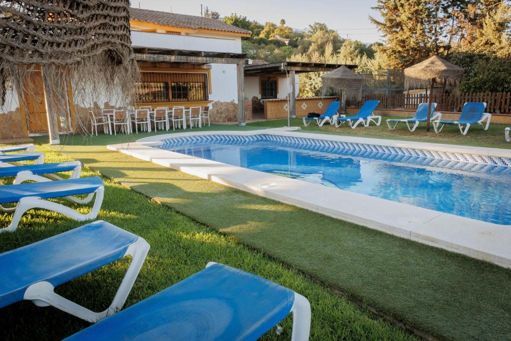 Πισίνα στο ή κοντά στο Finca Malagueando