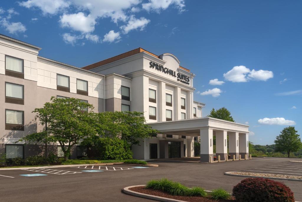 a rendering of the front of a hotel at SpringHill Suites West Mifflin in West Mifflin