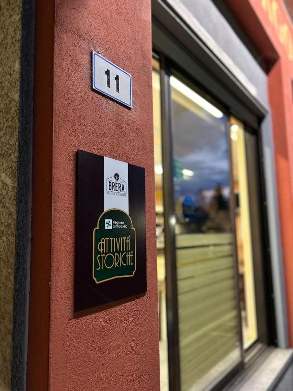 Certifikát, hodnocení, plakát nebo jiný dokument vystavený v ubytování Albergo Ristorante Brera