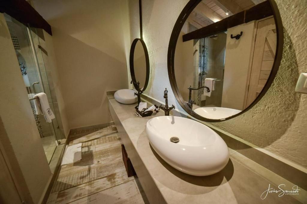 Koupelna v ubytování Suites Campestres Montebello