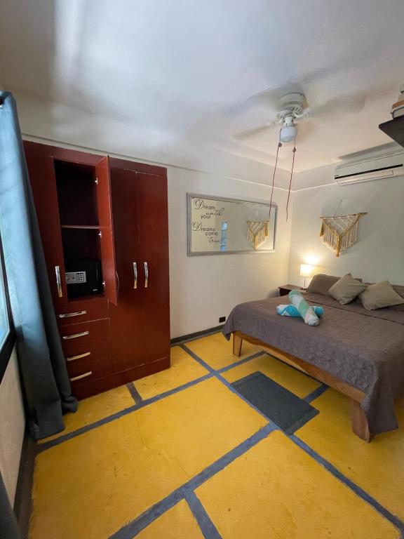 Postel nebo postele na pokoji v ubytování Casa del Sol