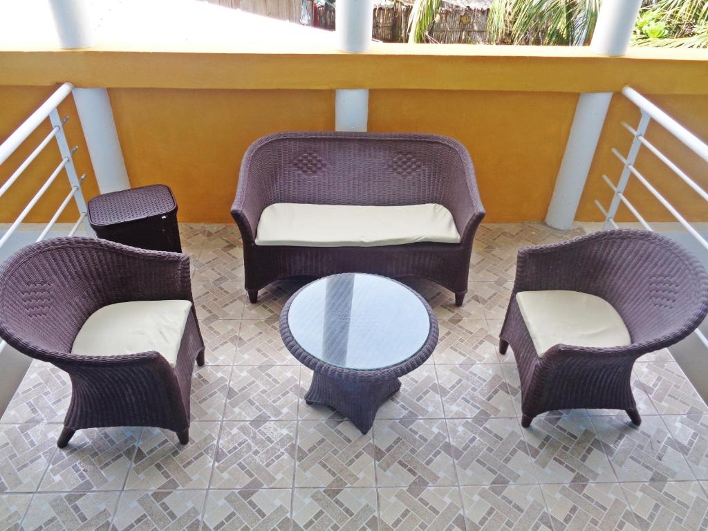 Posezení v ubytování Hotel Crucero
