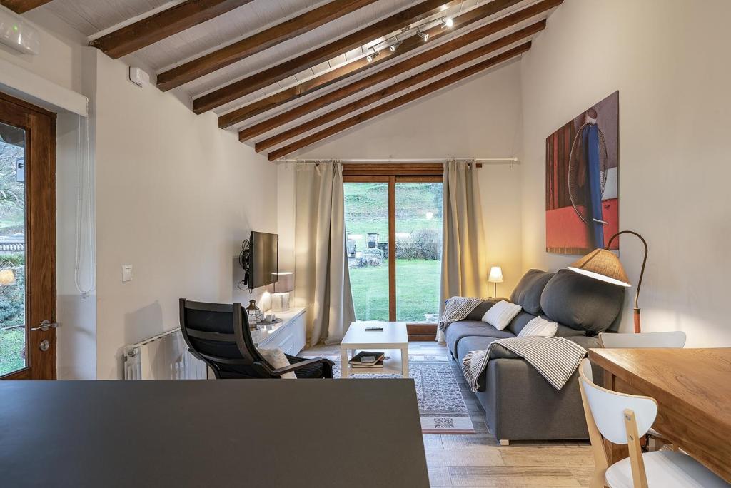 A seating area at Excepcional Apartamento El Olivo