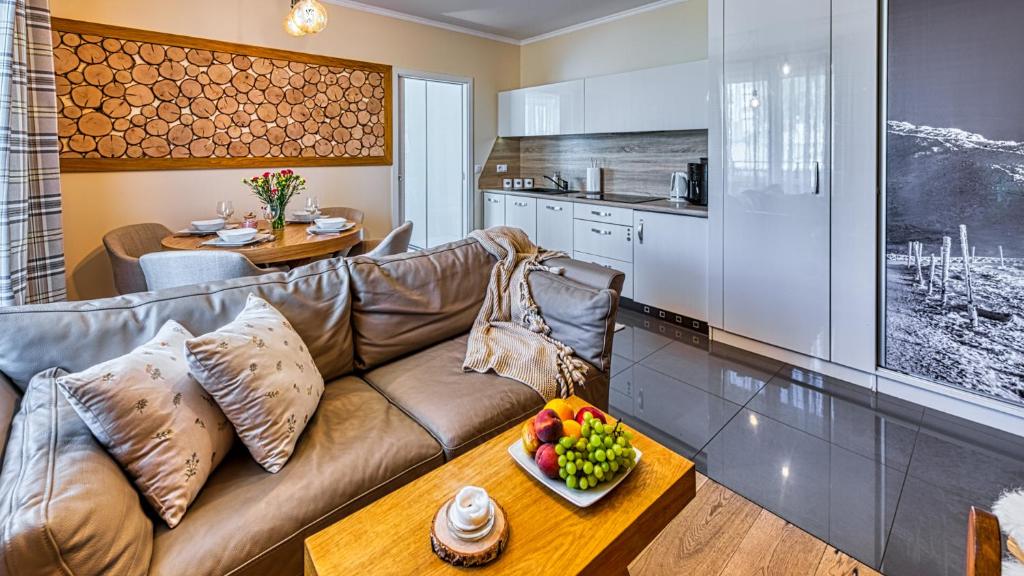 Kuchyňa alebo kuchynka v ubytovaní Apartament na Szlaku - 5D Apartamenty