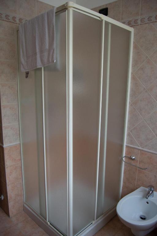 Koupelna v ubytování Residenza Il Conte