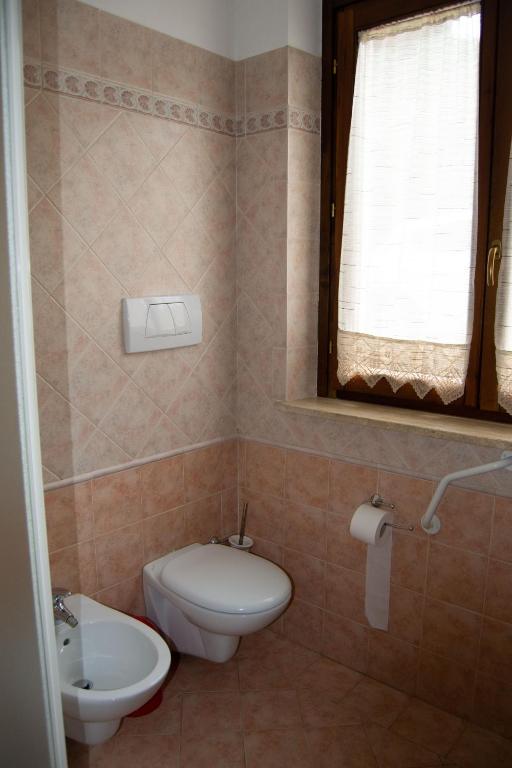 Koupelna v ubytování Residenza Il Conte