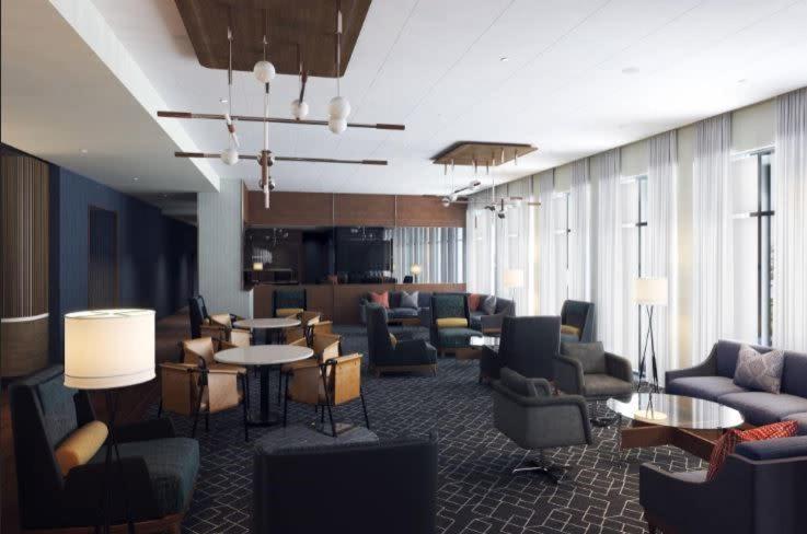 Posezení v ubytování Courtyard by Marriott New Castle