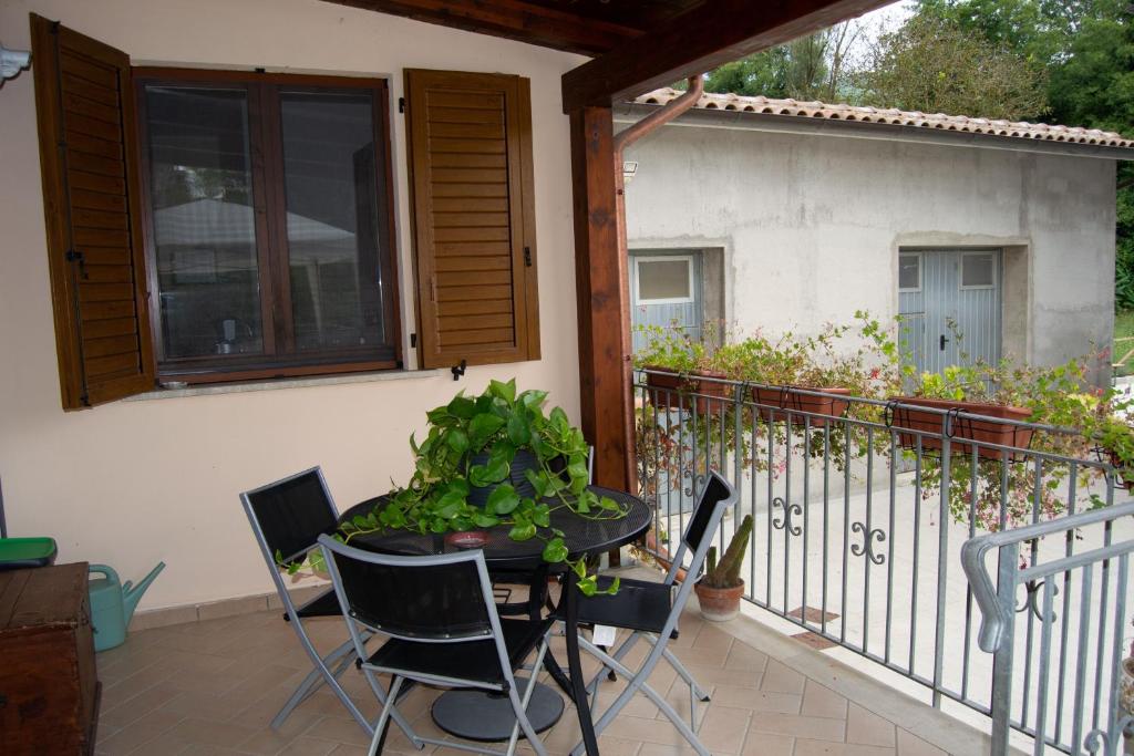 Balkón nebo terasa v ubytování Residenza Il Conte