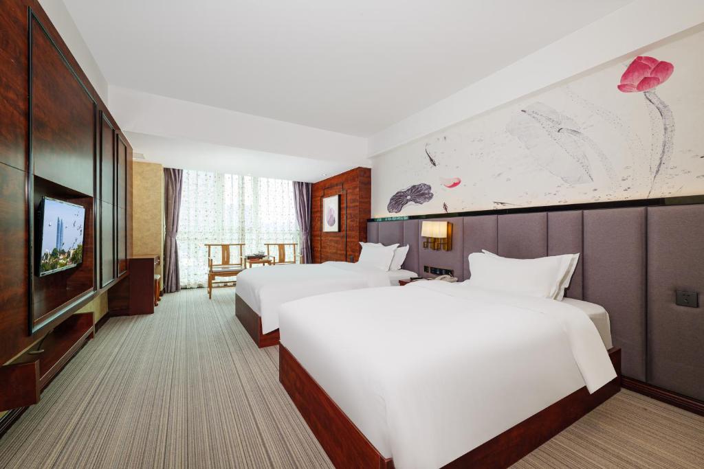 Xiamen Xiangzun Hotel - Huijing Plaza Branch - Верхняя комната близнеца