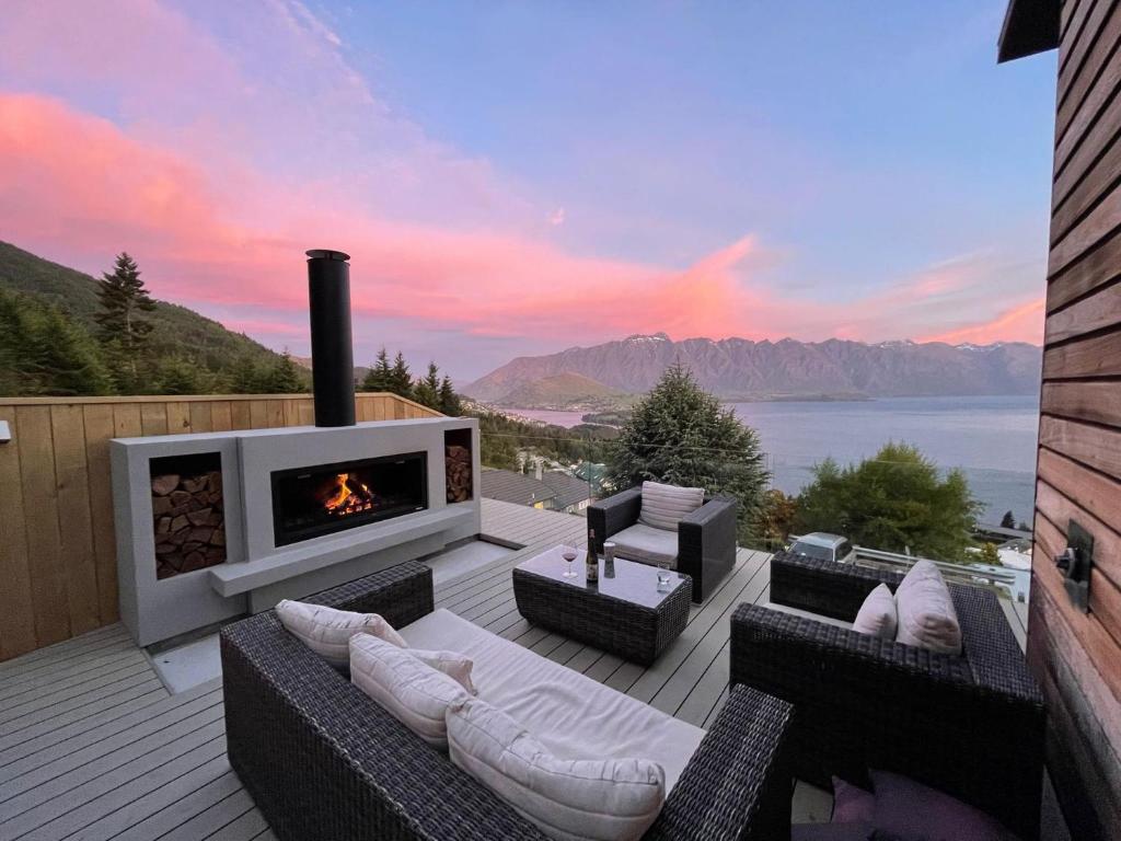 Erstaunlich Terrasse Mit Kamin Ebenbild