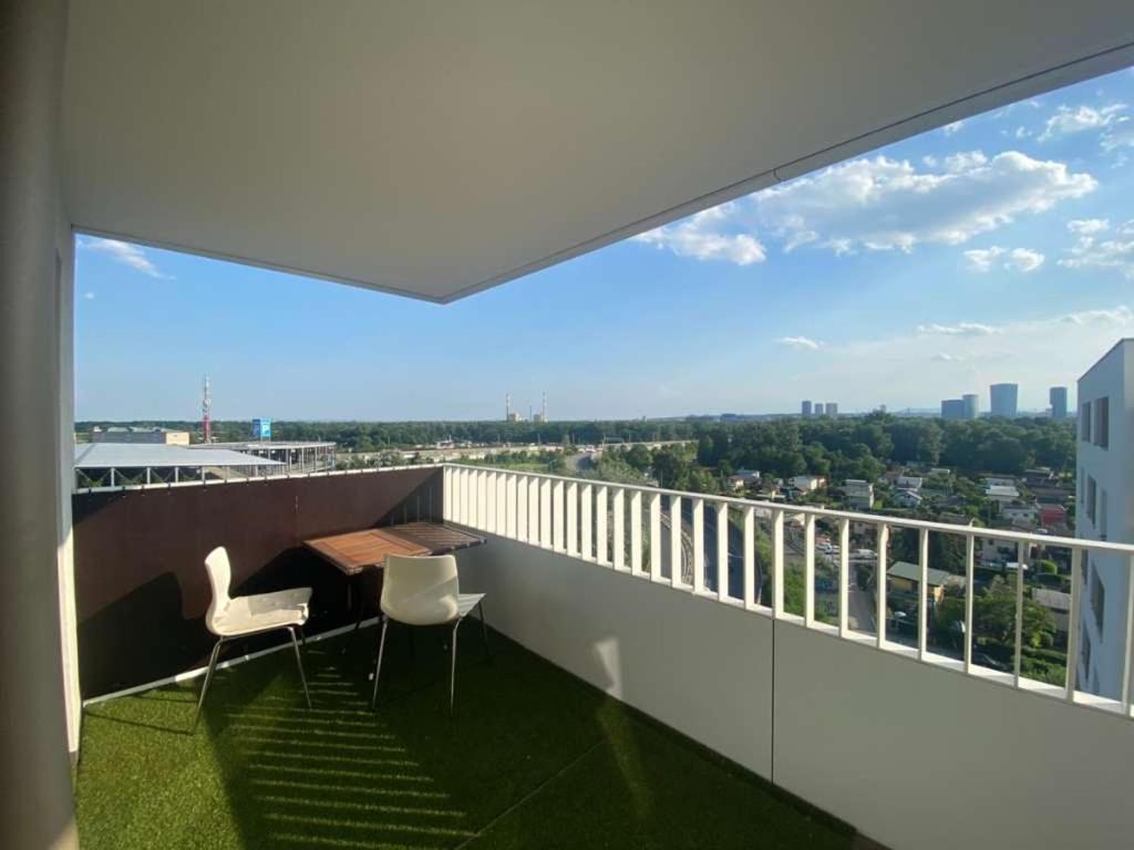 Balkón alebo terasa v ubytovaní Die schöne Donau