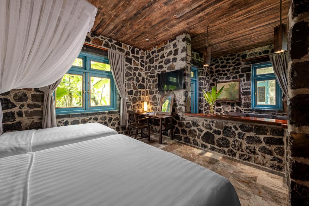 ChezCao Rice Field Ecolodge Ninh Binh - 带浴室的三个房间