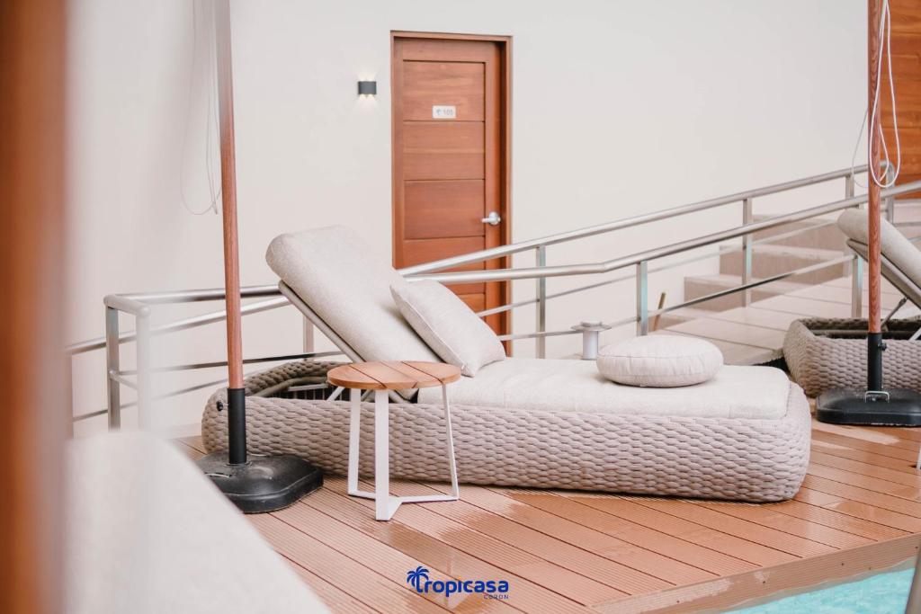 Posezení v ubytování Tropicasa Hotel