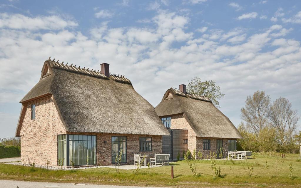 Bygningen som feriehuset ligger i