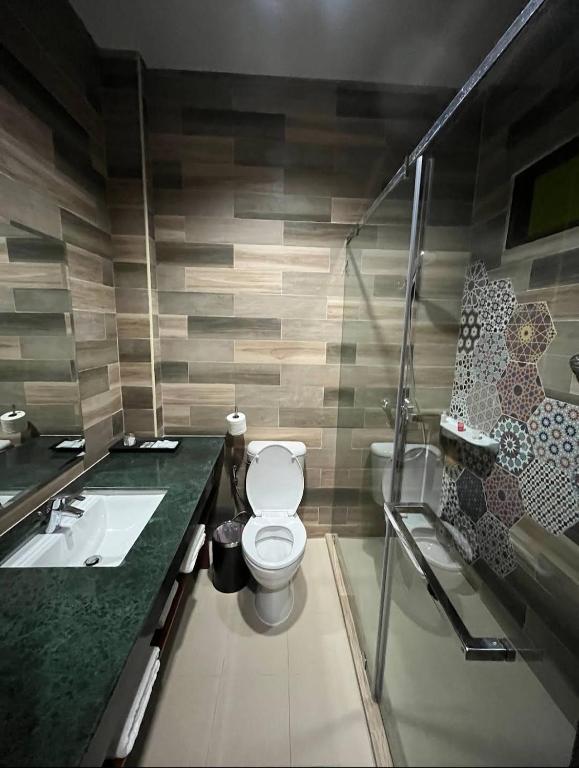 Koupelna v ubytování บ้านยุ้งฮีลล์รีสอร์ท Baan Yung Hill Resort