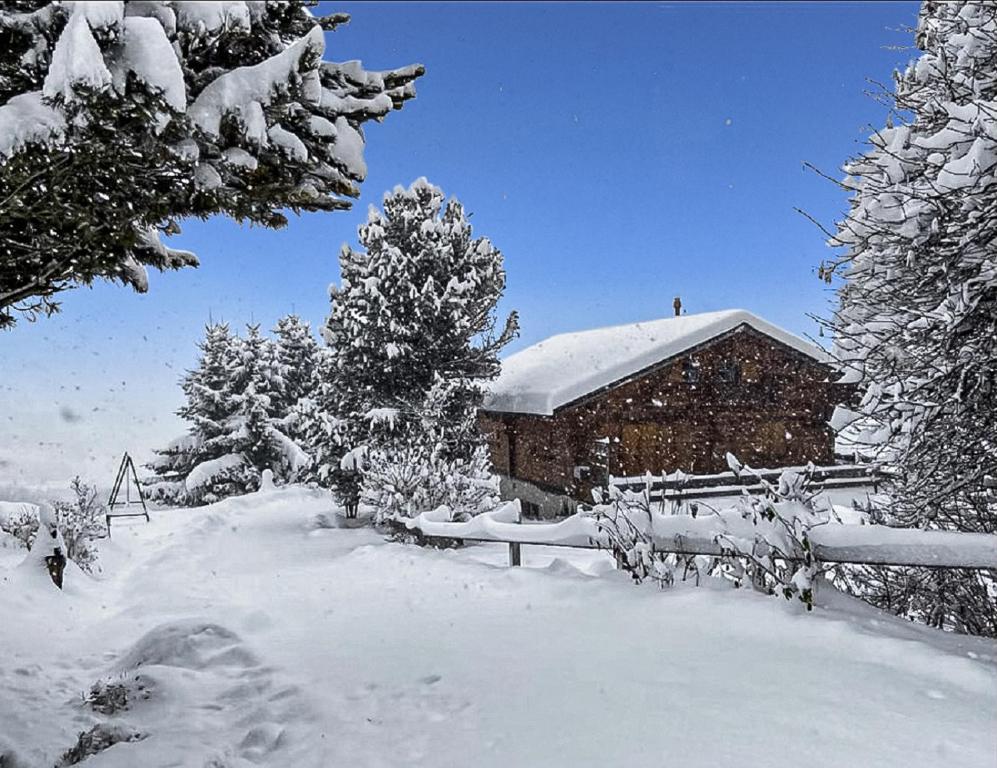 Chalet Albarose - Vercorin v zimě