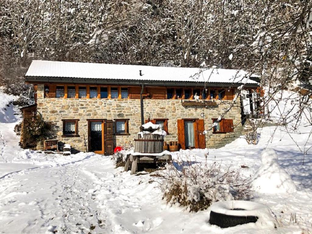 A l'orée du bisse v zimě
