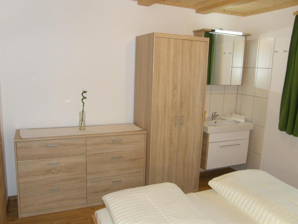 Postel nebo postele na pokoji v ubytování Apartment Altaussee