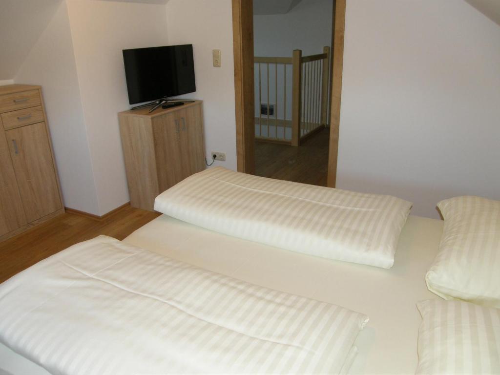 Postel nebo postele na pokoji v ubytování Apartment Altaussee