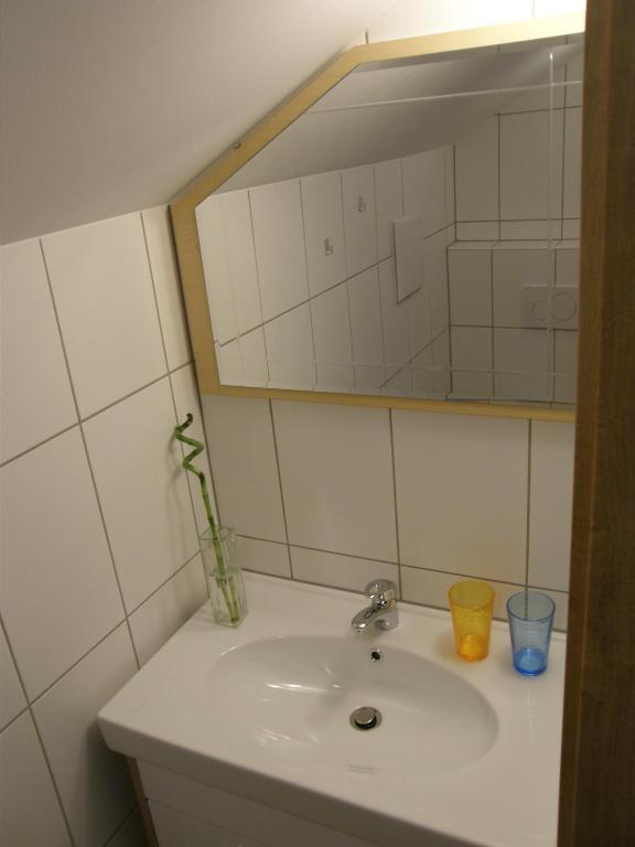 Koupelna v ubytování Apartment Altaussee