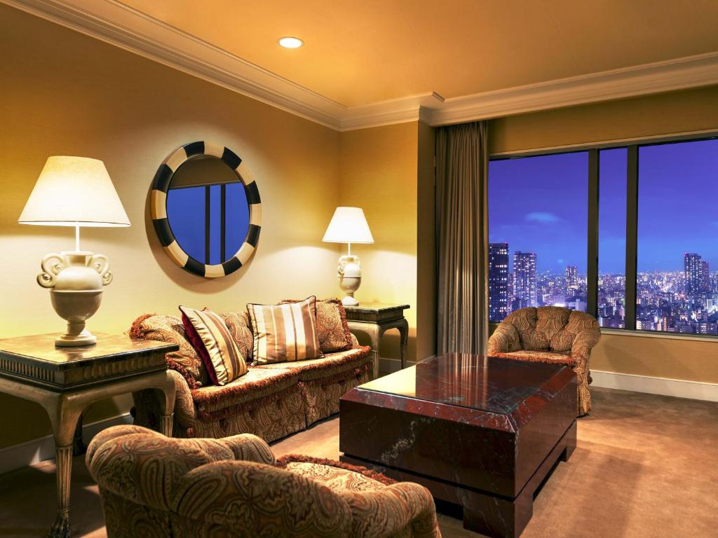 Posezení v ubytování Hotel Hankyu International