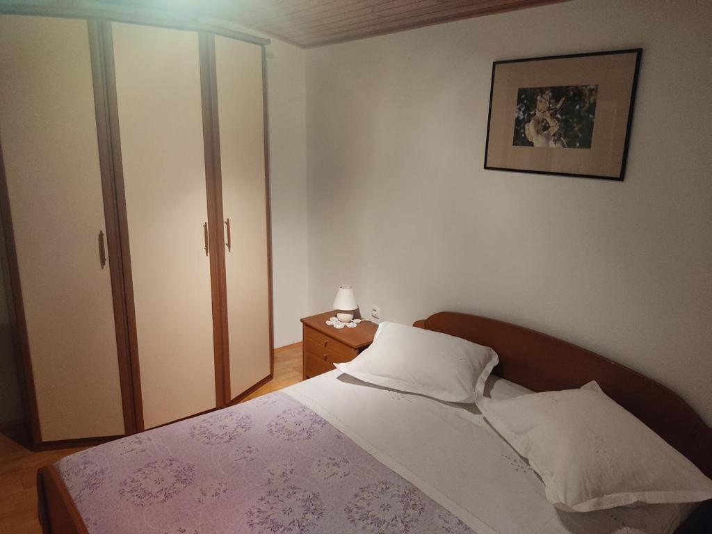 Postel nebo postele na pokoji v ubytování Villa Arija Brela
