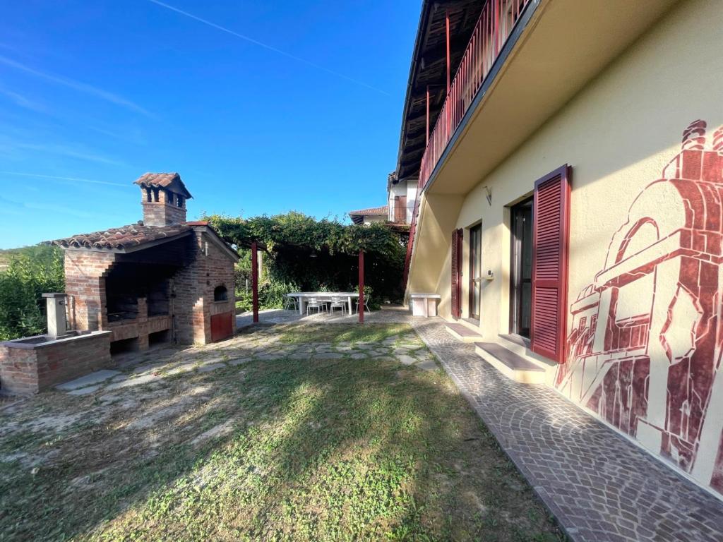 Budova, kde se apartmán nachází