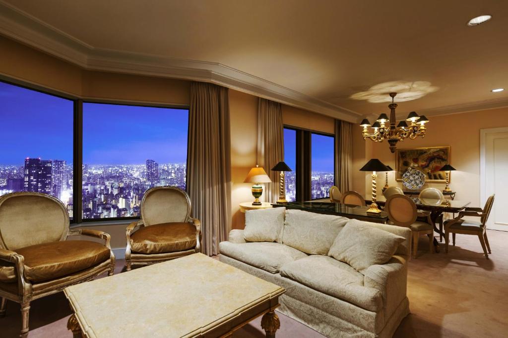 Posezení v ubytování Hotel Hankyu International