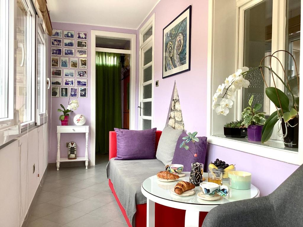 Część wypoczynkowa w obiekcie Apartment Punta