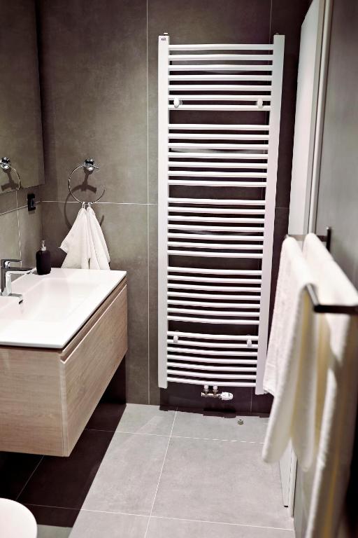 Koupelna v ubytování Motel Prajo’s