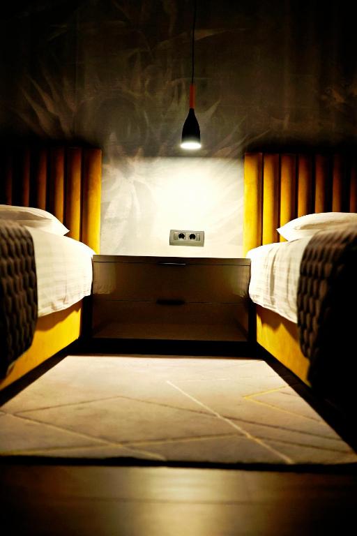 Postel nebo postele na pokoji v ubytování Motel Prajo’s