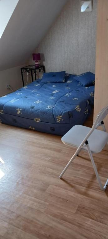 Postel nebo postele na pokoji v ubytování Chambres d'hôtes chez particulier