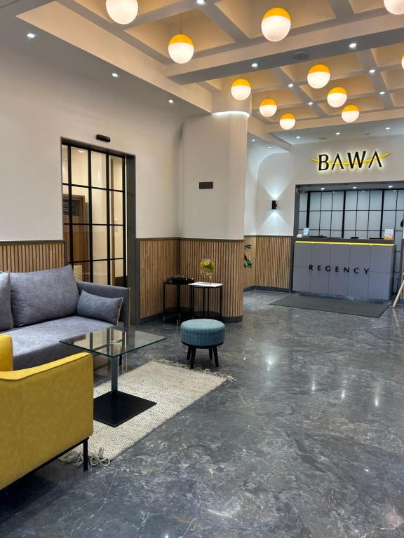 Posezení v ubytování Hotel Bawa Regency