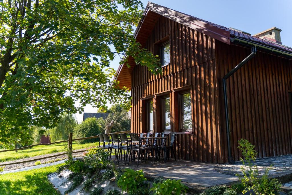 Budova, v ktorej sa horská chata nachádza