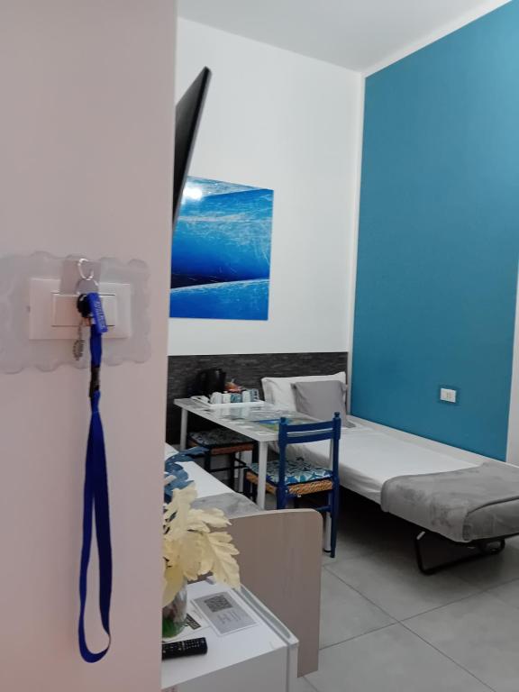 Postel nebo postele na pokoji v ubytování JustKey