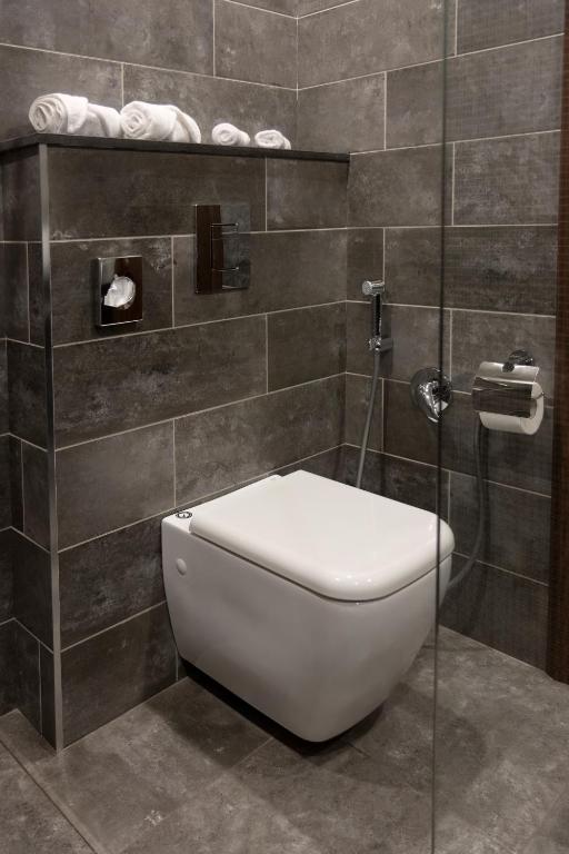 Koupelna v ubytování Orienta Hotel Gyumri
