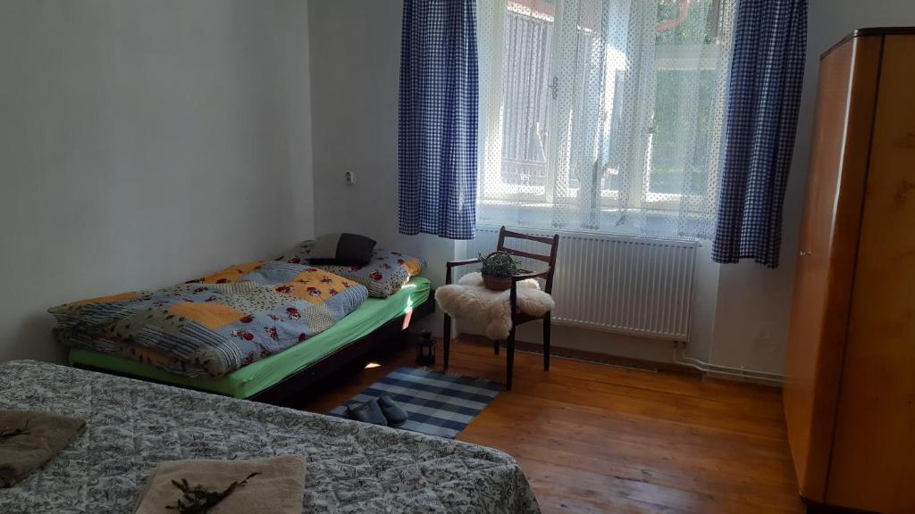 Postel nebo postele na pokoji v ubytování Chalupa - Dešov