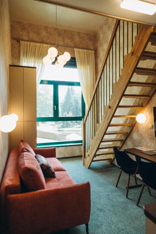 Posezení v ubytování Hotel Vodník