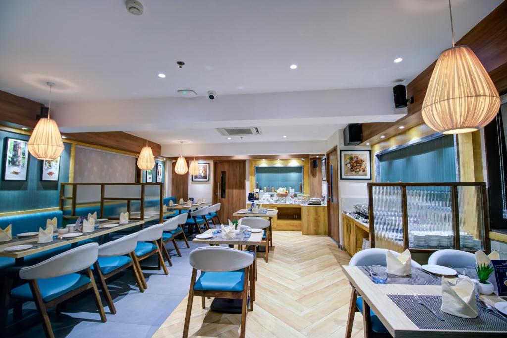 Posezení v ubytování Cozzet Victoria Hotel