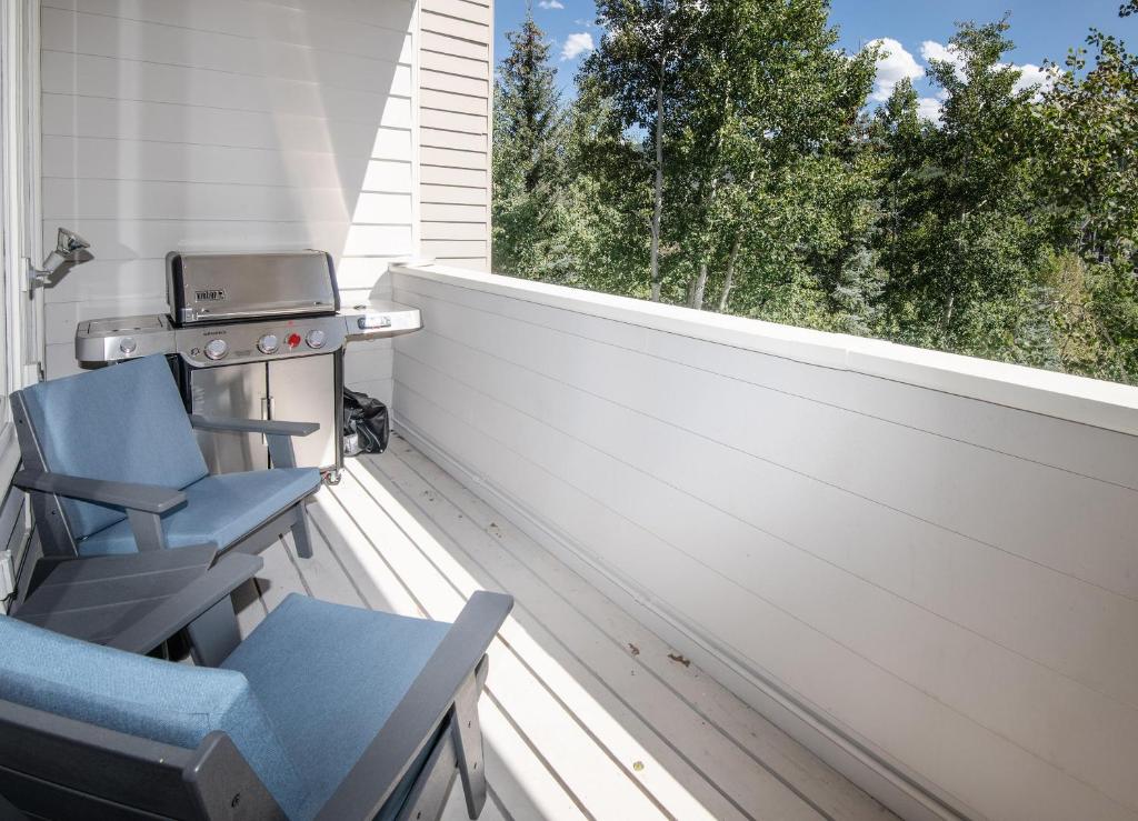 Balkón nebo terasa v ubytování Sun Vail unit 32D