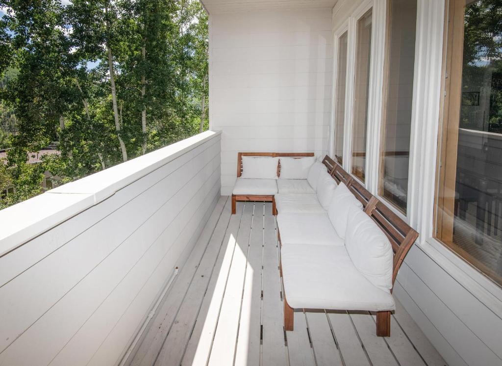 Balkón nebo terasa v ubytování Sun Vail unit 32D