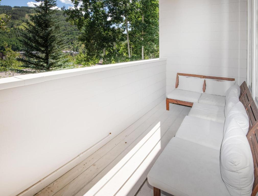 Balkón nebo terasa v ubytování Sun Vail unit 32D