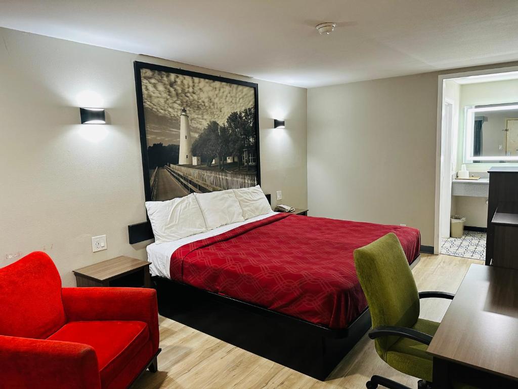 Econo Lodge Union City - Atlanta South - Zimmer Mit Kingsize-Bett – Raucher
