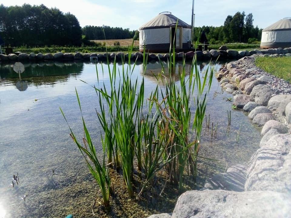 Příroda nedaleko luxury tent