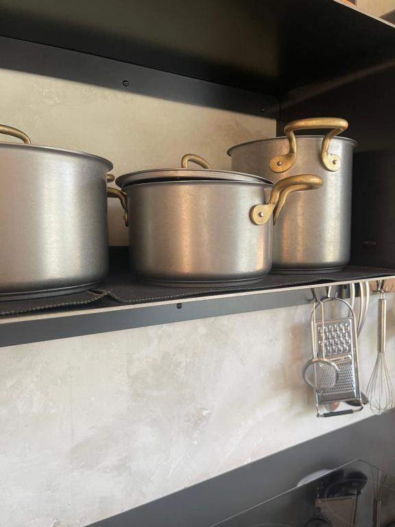 Kuchyň nebo kuchyňský kout v ubytování Sunhand home